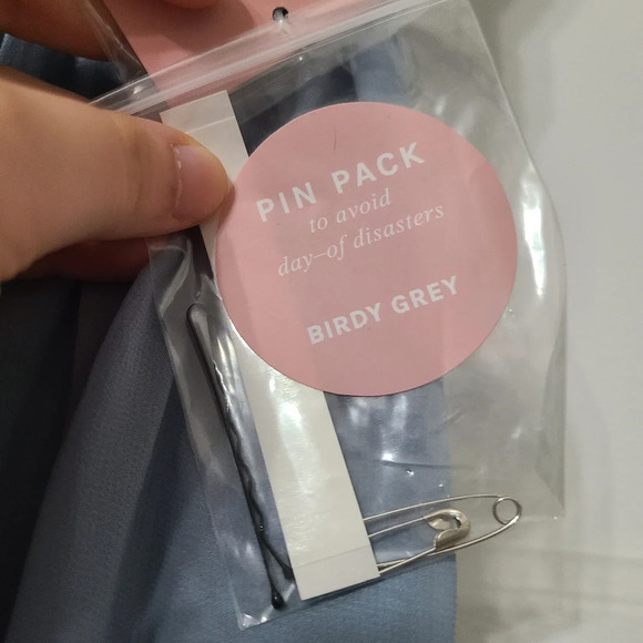 Birdy Grey Women's Grace Formal Gown Convertible Dusty Blue Size 3XLarge NWT - Picture 7 of 11